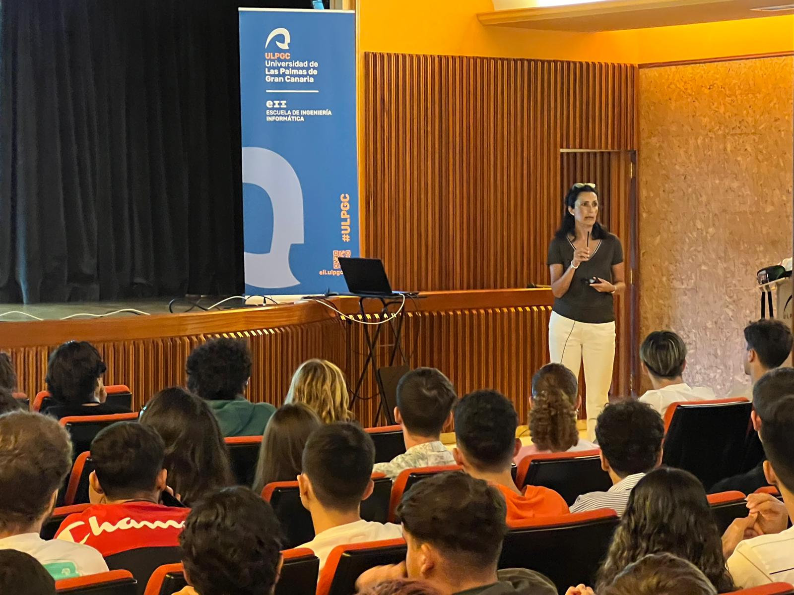 Un momento de la jornada de bienvenida