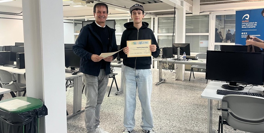 Instantánea de la celebración de la IV Olimpiada Informática de Las Palmas