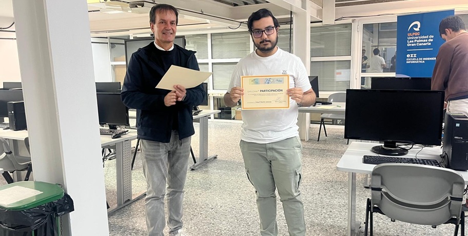 Instantánea de la celebración de la IV Olimpiada Informática de Las Palmas