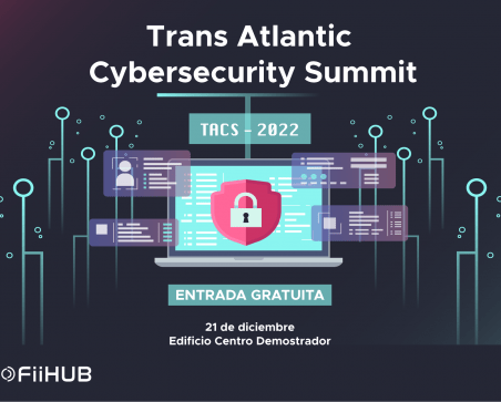 Cartel promocional del taller Trans Atlantic Cybersecurity Summit