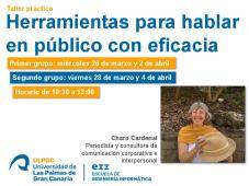 Imagen decorativa del cartel promocional del taller