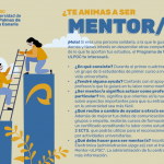 Flyer del programa mentor del curos 25/26